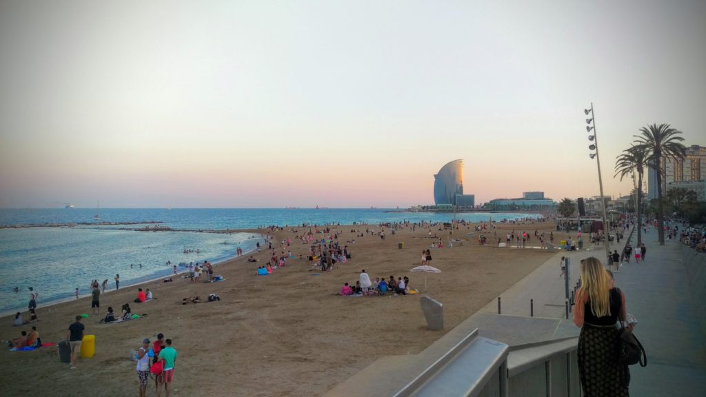 Pláž Barcelonetta